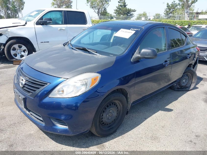 2013 Nissan Versa 1.6 S VIN: 3N1CN7AP4DL837509 Lot: 39640409