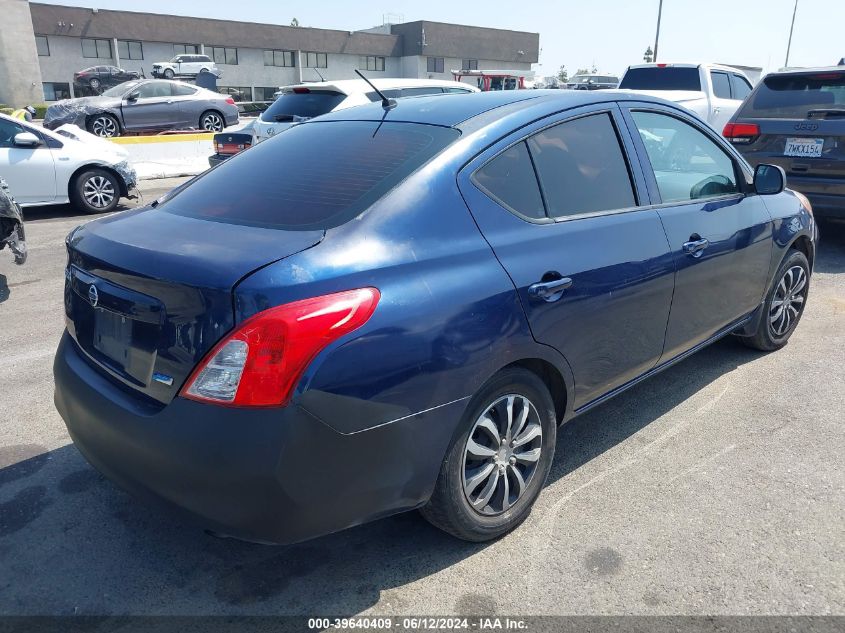 2013 Nissan Versa 1.6 S VIN: 3N1CN7AP4DL837509 Lot: 39640409