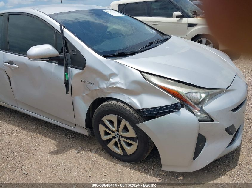 2016 Toyota Prius Two VIN: JTDKBRFU7G3011233 Lot: 39640414