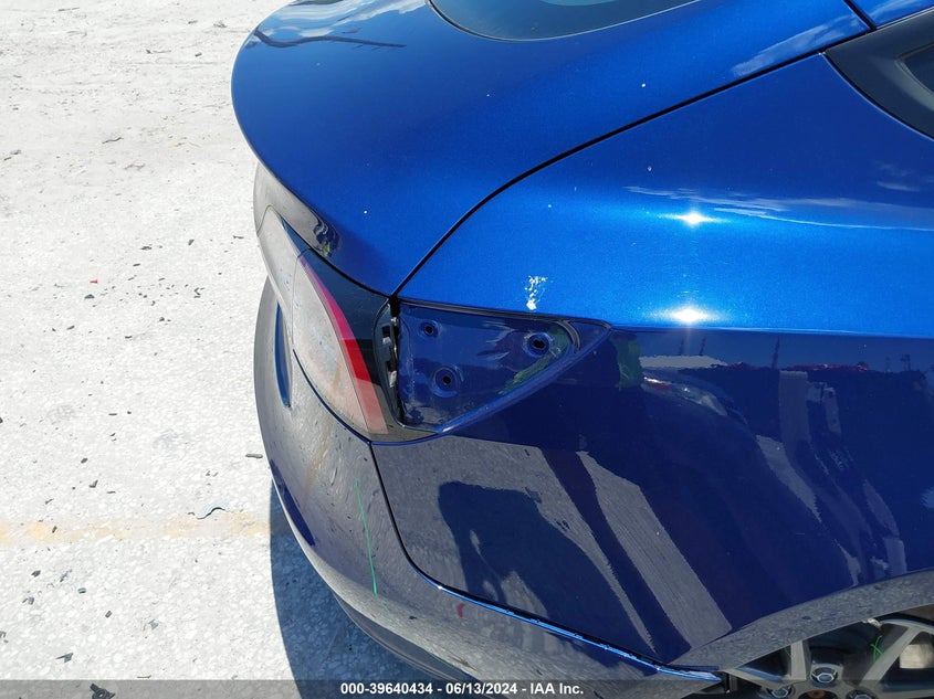 2023 Tesla Model 3 Rear-Wheel Drive VIN: 5YJ3E1EAXPF587731 Lot: 39640434