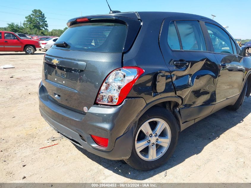 2020 Chevrolet Trax Fwd Ls VIN: 3GNCJKSB8LL192531 Lot: 39640453