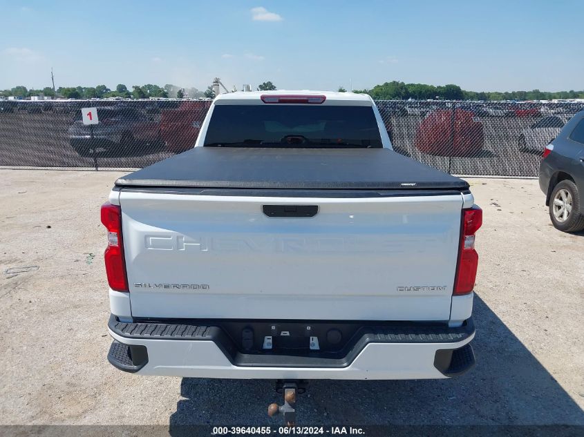 2020 Chevrolet Silverado 1500 2Wd Double Cab Standard Bed Custom VIN: 1GCRWBEH6LZ335103 Lot: 39640455