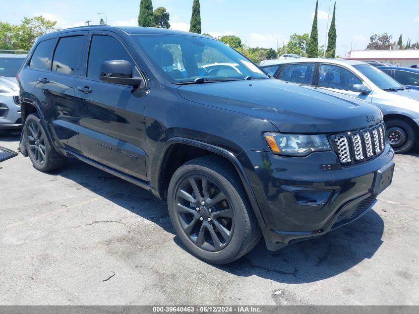 2018 Jeep Grand Cherokee Altitude 4X2 VIN: 1C4RJEAG1JC168890 Lot: 39640463