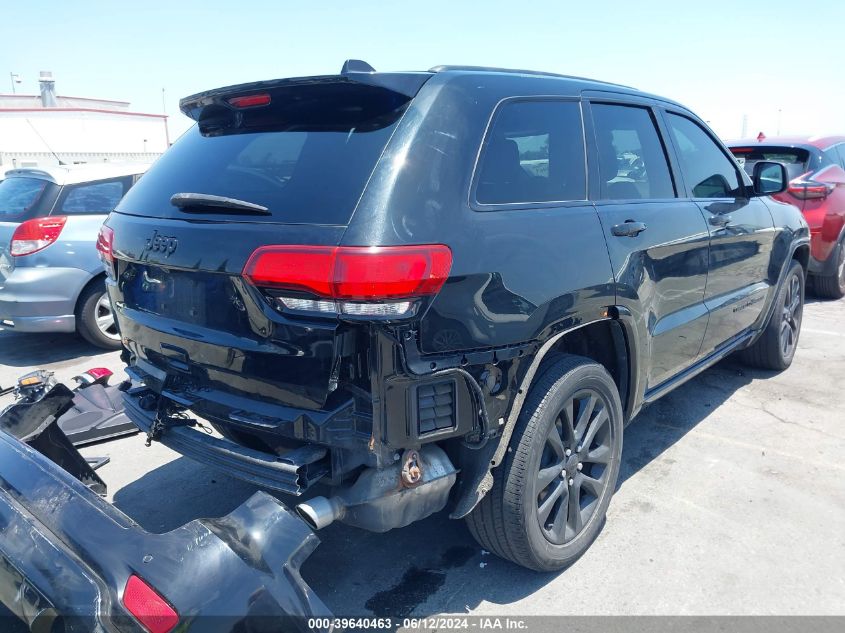 2018 Jeep Grand Cherokee Altitude 4X2 VIN: 1C4RJEAG1JC168890 Lot: 39640463