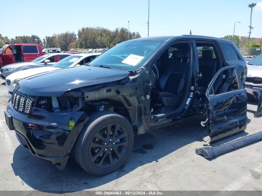 2018 Jeep Grand Cherokee Altitude 4X2 VIN: 1C4RJEAG1JC168890 Lot: 39640463