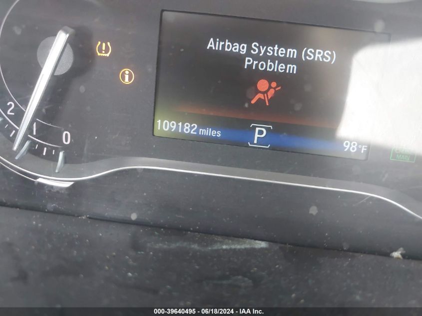 2017 Honda Pilot Ex-L VIN: 5FNYF6H56HB034509 Lot: 39640495