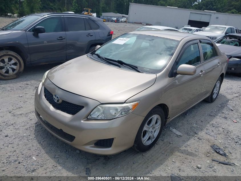 2009 Toyota Corolla Le VIN: 2T1BU40E69C158930 Lot: 39640501