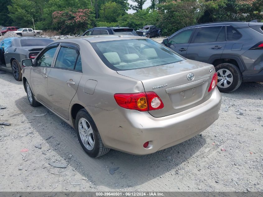 2009 Toyota Corolla Le VIN: 2T1BU40E69C158930 Lot: 39640501