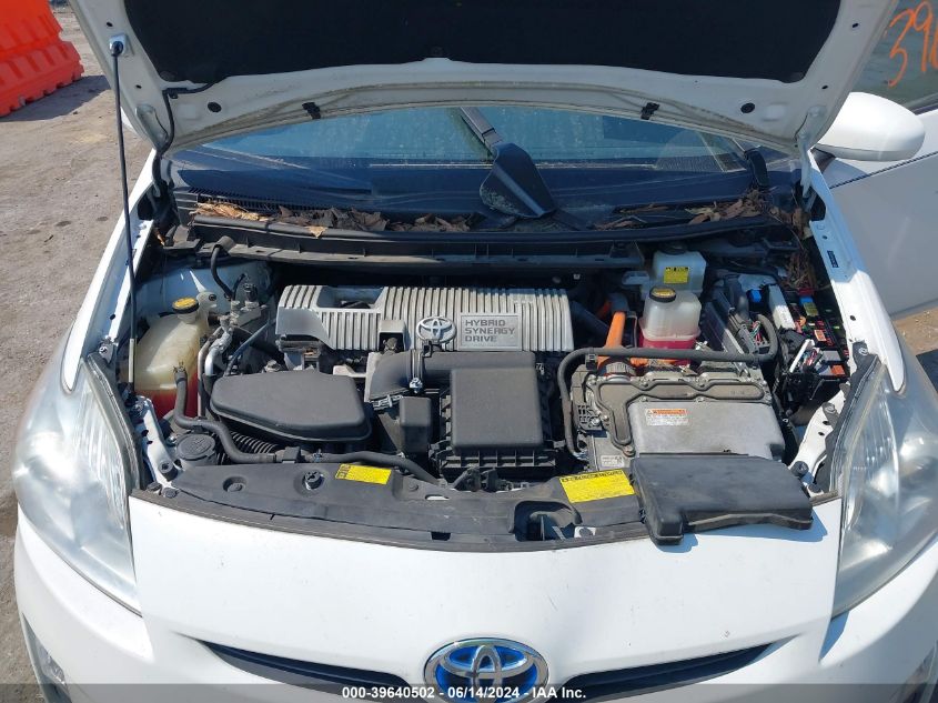 2010 Toyota Prius Ii VIN: JTDKN3DUXA0207912 Lot: 39640502