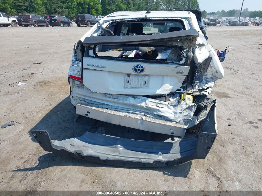 2010 Toyota Prius Ii VIN: JTDKN3DUXA0207912 Lot: 39640502