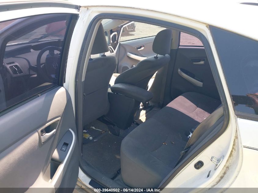 2010 Toyota Prius Ii VIN: JTDKN3DUXA0207912 Lot: 39640502