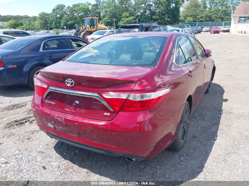 2016 Toyota Camry Se VIN: 4T1BF1FK9GU538927 Lot: 39640503