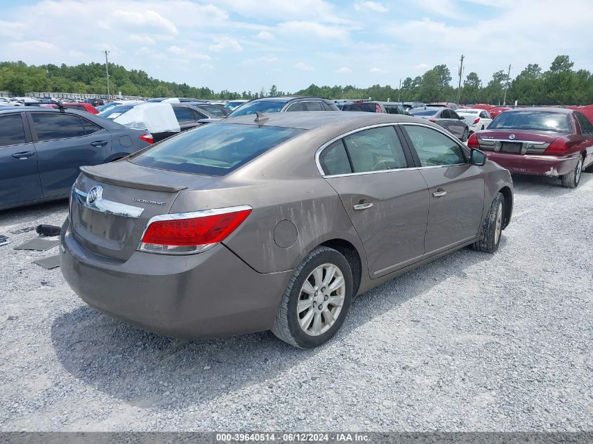 2012 Buick Lacrosse Convenience Group VIN: 1G4GB5ERXCF235774 Lot: 39640514