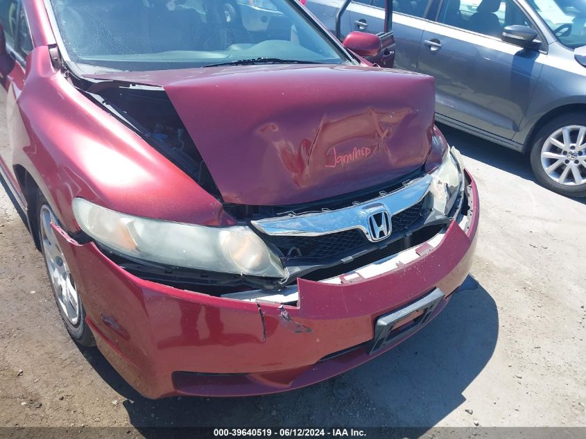 2010 Honda Civic Lx VIN: 2HGFA1F53AH535080 Lot: 39640519