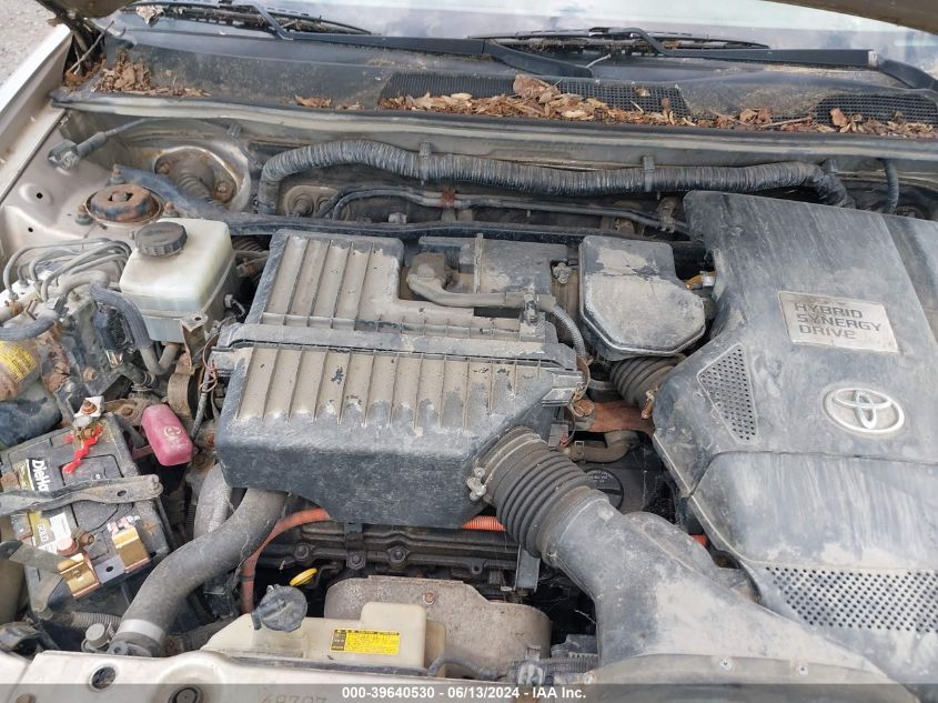 2006 Toyota Highlander Hybrid V6 VIN: JTEEW21A260022321 Lot: 39640530