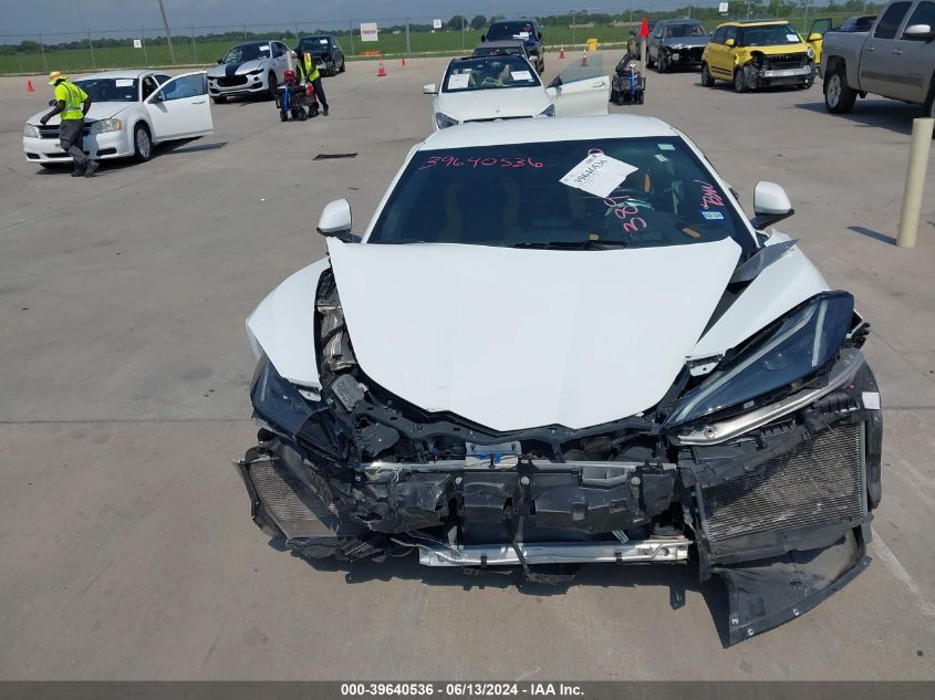 2021 Chevrolet Corvette Stingray Rwd 3Lt VIN: 1G1YC3D41M5125194 Lot: 39640536