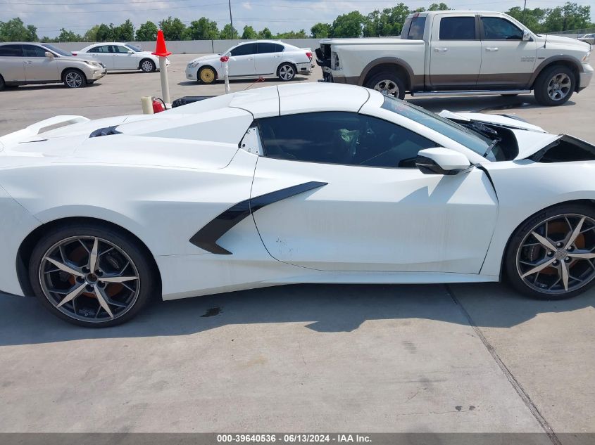 2021 Chevrolet Corvette Stingray Rwd 3Lt VIN: 1G1YC3D41M5125194 Lot: 39640536