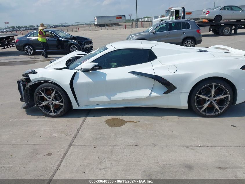 2021 Chevrolet Corvette Stingray Rwd 3Lt VIN: 1G1YC3D41M5125194 Lot: 39640536