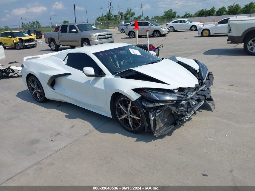 2021 Chevrolet Corvette Stingray Rwd 3Lt VIN: 1G1YC3D41M5125194 Lot: 39640536