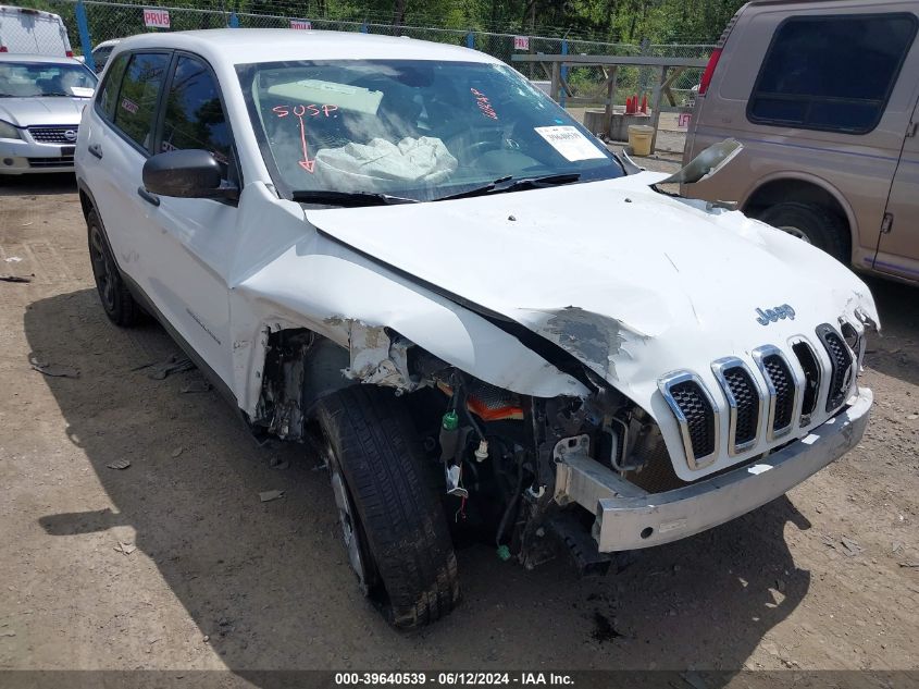 2018 Jeep Cherokee Sport VIN: 1C4PJLAB5JD552665 Lot: 39640539