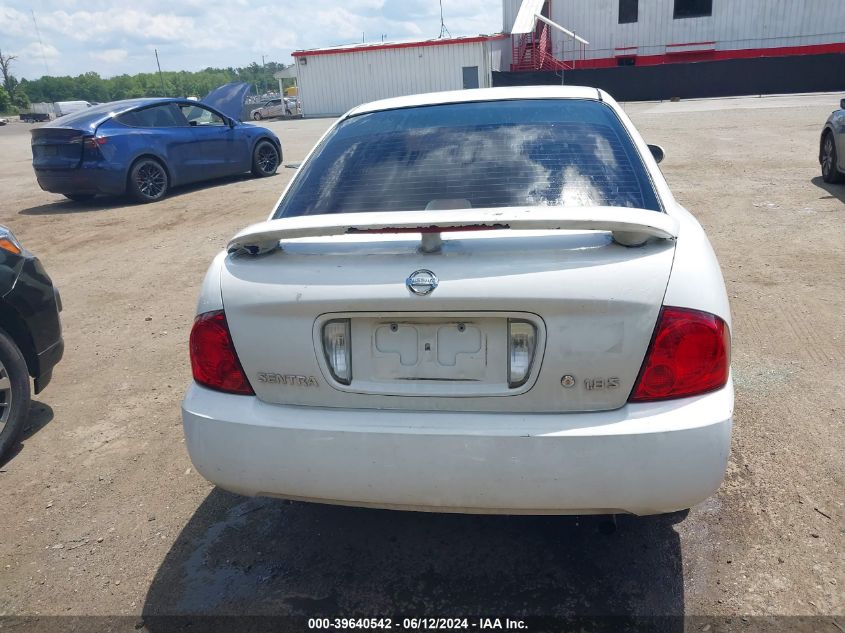 2005 Nissan Sentra 1.8S VIN: 3N1CB51DX5L561938 Lot: 39640542