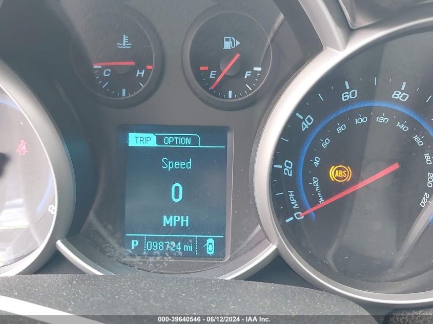 2014 Chevrolet Cruze 1Lt Auto VIN: 1G1PC5SB8E7124509 Lot: 39640546