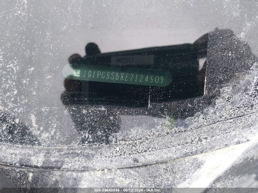 2014 Chevrolet Cruze 1Lt Auto VIN: 1G1PC5SB8E7124509 Lot: 39640546