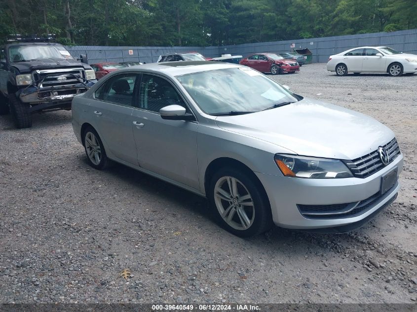 2014 Volkswagen Passat 2.0L Tdi Se VIN: 1VWBN7A30EC027018 Lot: 39640549