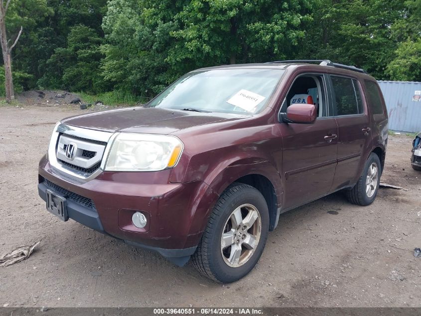 2010 Honda Pilot Ex VIN: 5FNYF4H45AB023941 Lot: 39640551