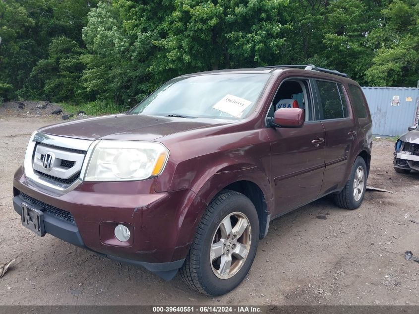 2010 Honda Pilot Ex VIN: 5FNYF4H45AB023941 Lot: 39640551