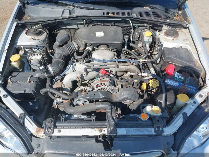 2006 Subaru Legacy 2.5I VIN: 4S3BL626267217344 Lot: 39640553
