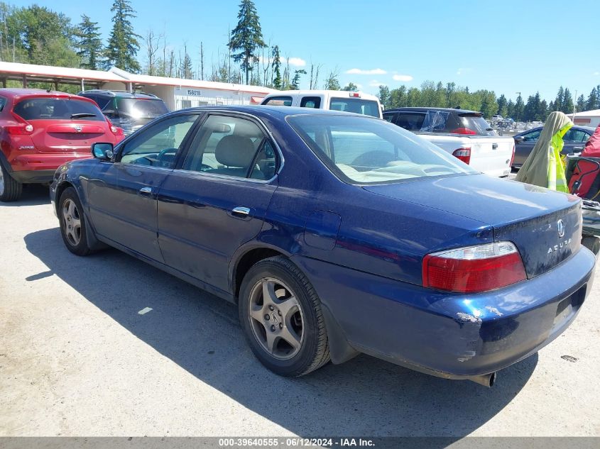 2003 Acura Tl 3.2 VIN: 19UUA56623A011895 Lot: 39640555