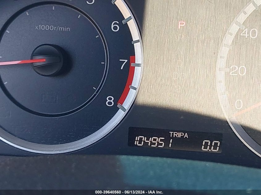 2011 Honda Accord 3.5 Ex-L VIN: 1HGCP3F89BA019894 Lot: 39640560