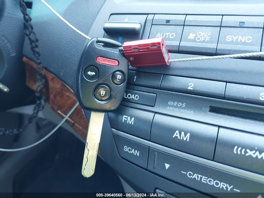 2011 Honda Accord 3.5 Ex-L VIN: 1HGCP3F89BA019894 Lot: 39640560