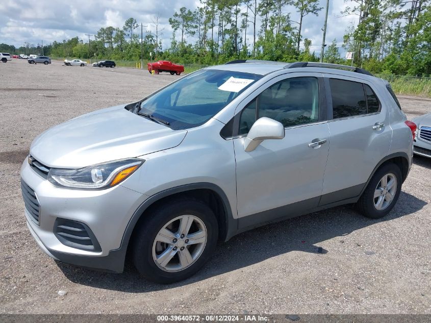 2018 Chevrolet Trax Lt VIN: 3GNCJLSB6JL368656 Lot: 39640572