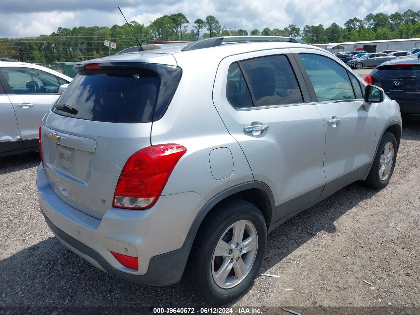 2018 Chevrolet Trax Lt VIN: 3GNCJLSB6JL368656 Lot: 39640572