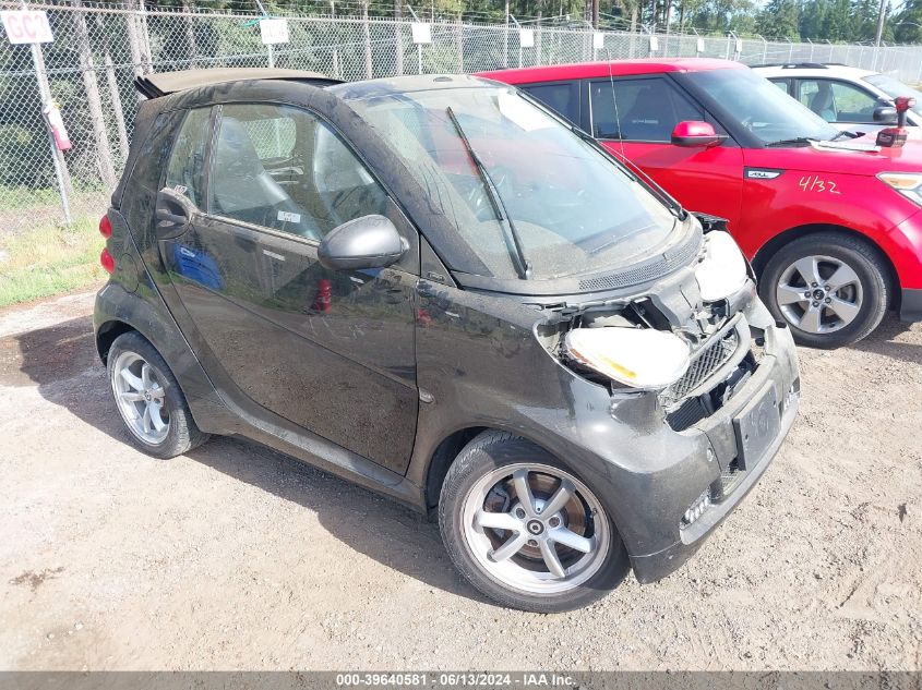 2012 Smart Fortwo Passion VIN: WMEEK3BA6CK553625 Lot: 39640581