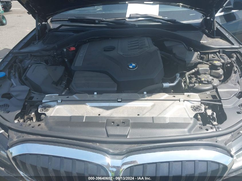 2020 BMW 330I xDrive VIN: WBA5R7C03LFH39588 Lot: 39640602