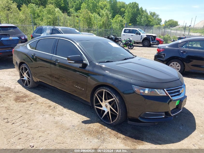 2014 Chevrolet Impala Lt VIN: 2G1125S36E9189908 Lot: 39640620