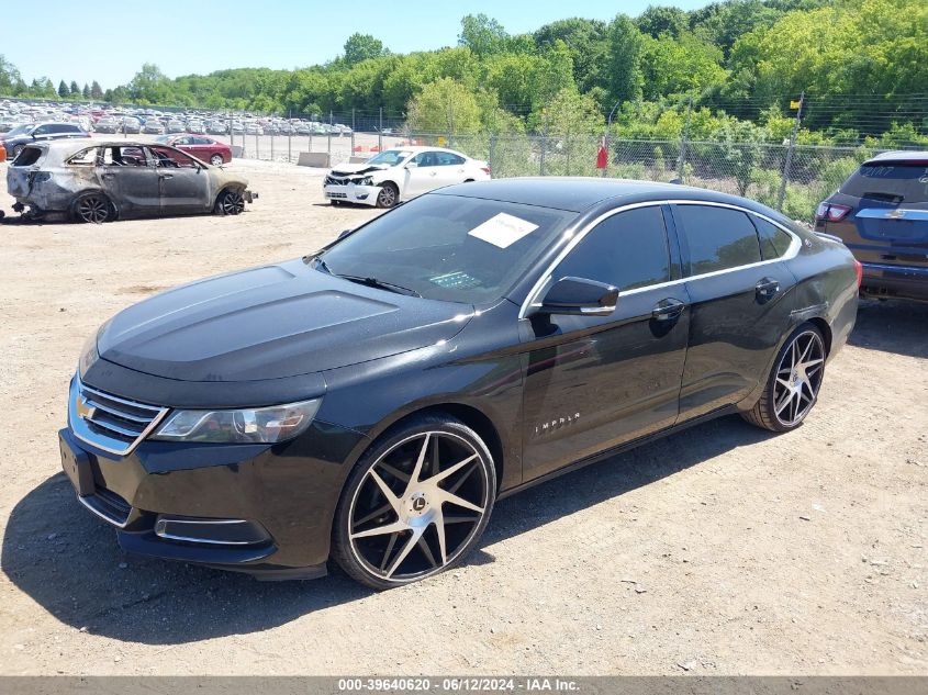 2014 Chevrolet Impala Lt VIN: 2G1125S36E9189908 Lot: 39640620