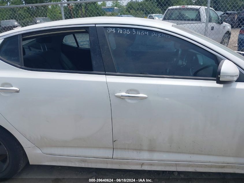 2015 Kia Optima Lx VIN: 5XXGM4A73FG438220 Lot: 39640624