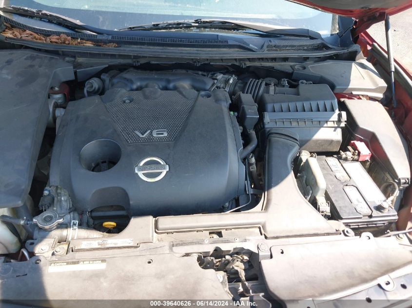 2010 Nissan Maxima 3.5 Sv VIN: 1N4AA5AP7AC823136 Lot: 39640626