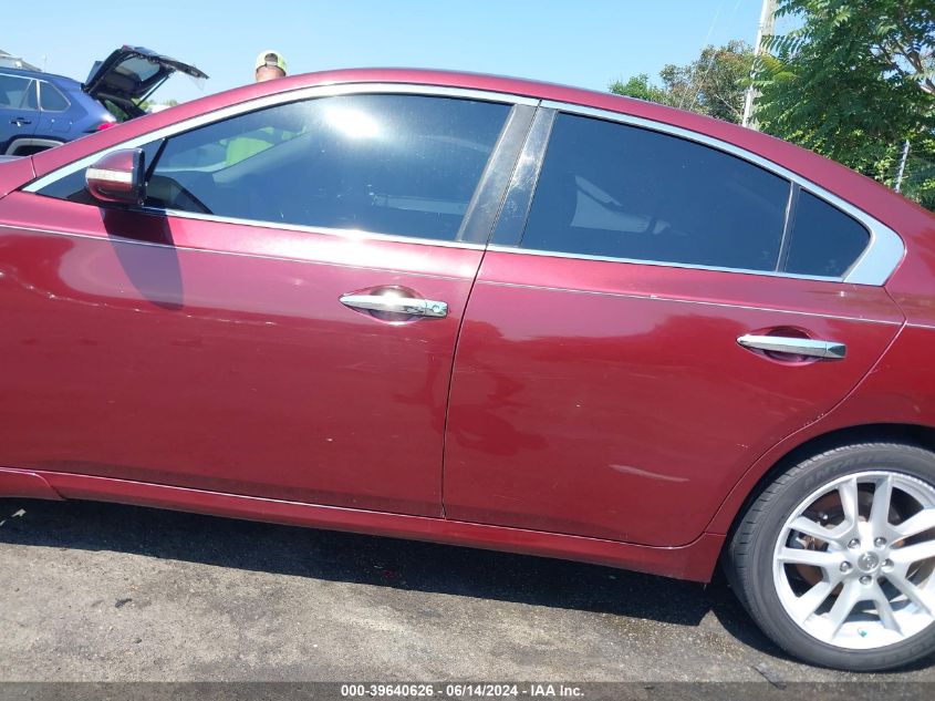 2010 Nissan Maxima 3.5 Sv VIN: 1N4AA5AP7AC823136 Lot: 39640626