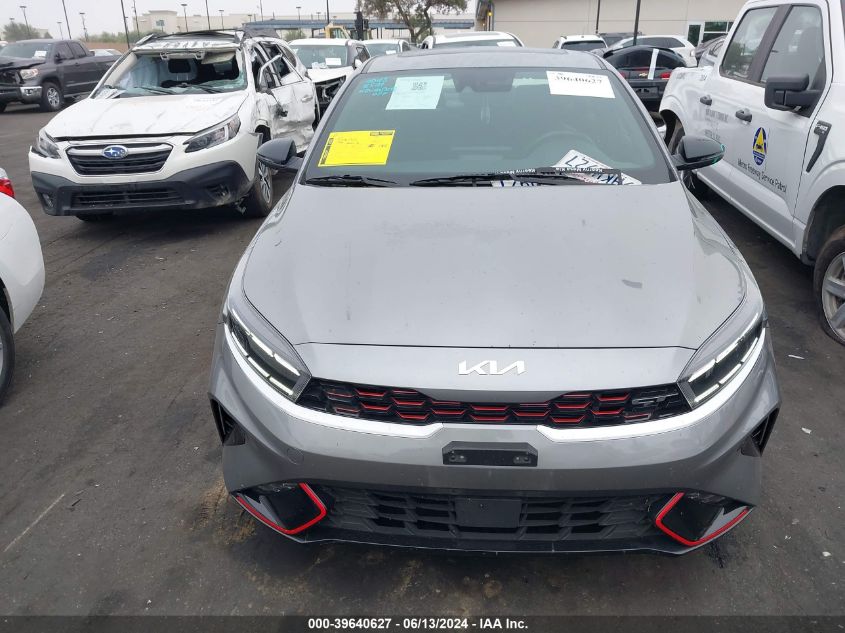 2023 Kia Forte Gt VIN: 3KPF44AC4PE642303 Lot: 39640627
