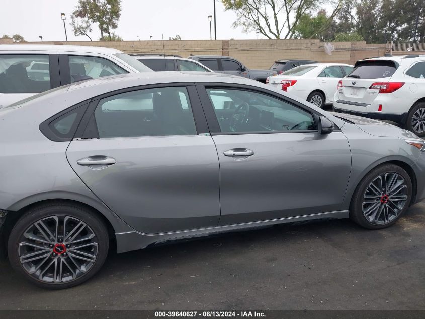 2023 Kia Forte Gt VIN: 3KPF44AC4PE642303 Lot: 39640627
