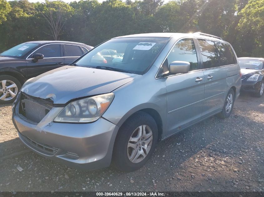 2006 Honda Odyssey Ex VIN: 5FNRL38476D086585 Lot: 39640629