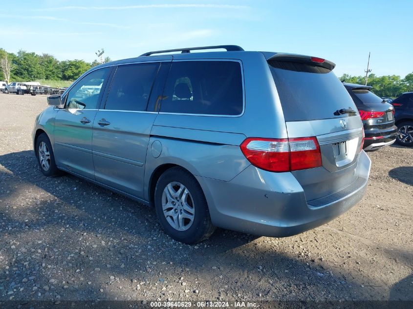 2006 Honda Odyssey Ex VIN: 5FNRL38476D086585 Lot: 39640629