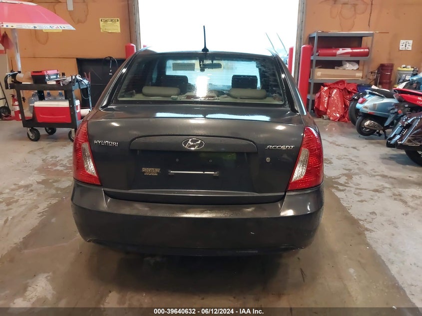 2009 Hyundai Accent Gls VIN: KMHCN46C89U290321 Lot: 39640632