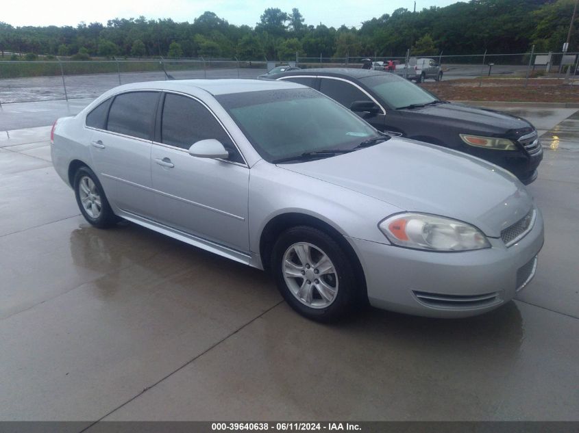 2012 Chevrolet Impala Ls VIN: 2G1WF5E32C1139413 Lot: 39640638