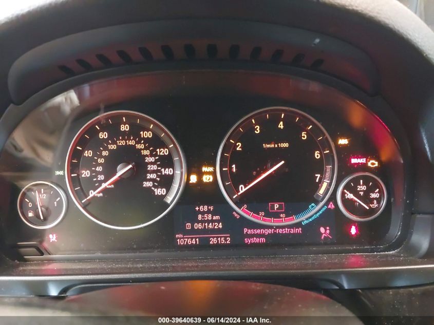 2011 BMW 535I xDrive VIN: WBAFU7C56BC878092 Lot: 39640639